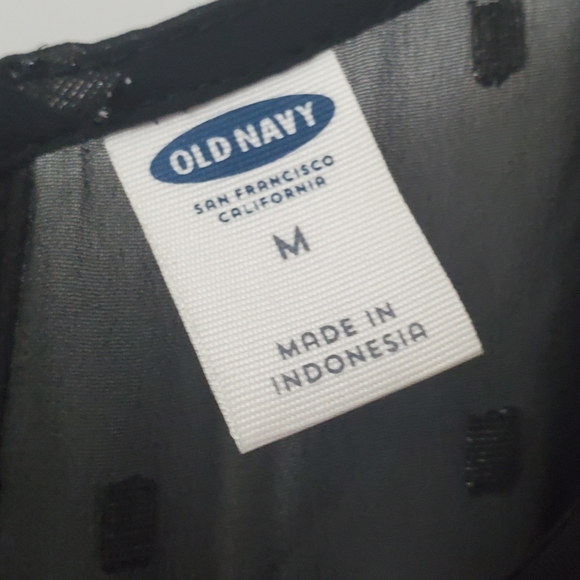 NWT Old Navy Black cold shoulder dress Medium - Picture 6 of 7